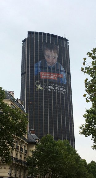 La Tour Montparnasse aux couleurs de la campagne Septembre en Or