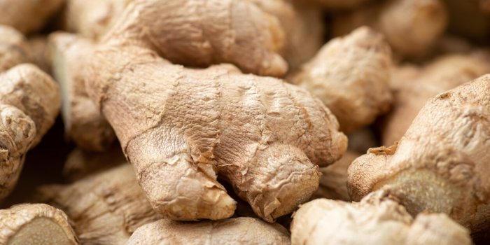 ginger for adding to tea and dishes