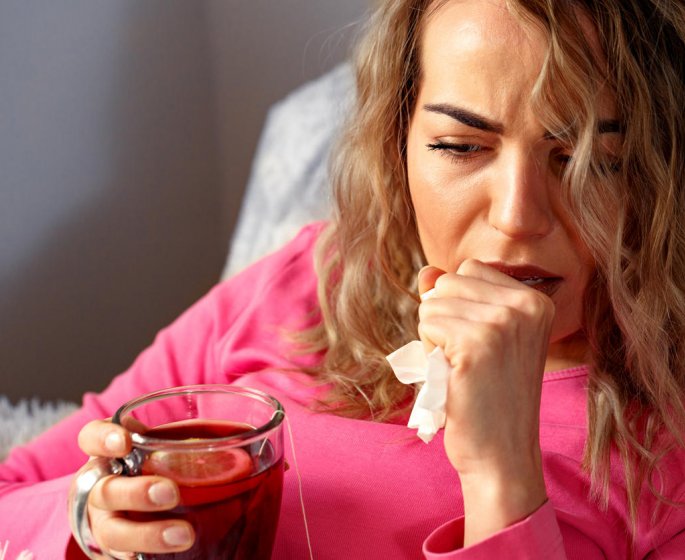 Grippe : comment soulager une toux seche