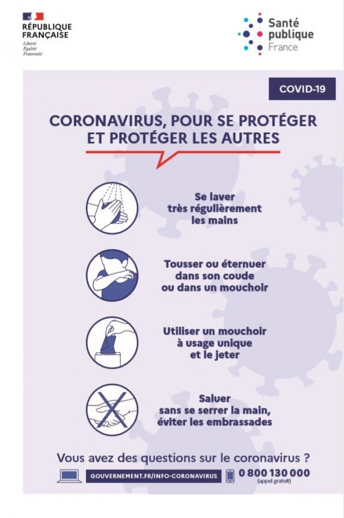 Image : les gestes barrières à continuer à appliquer pendant le déconfinement