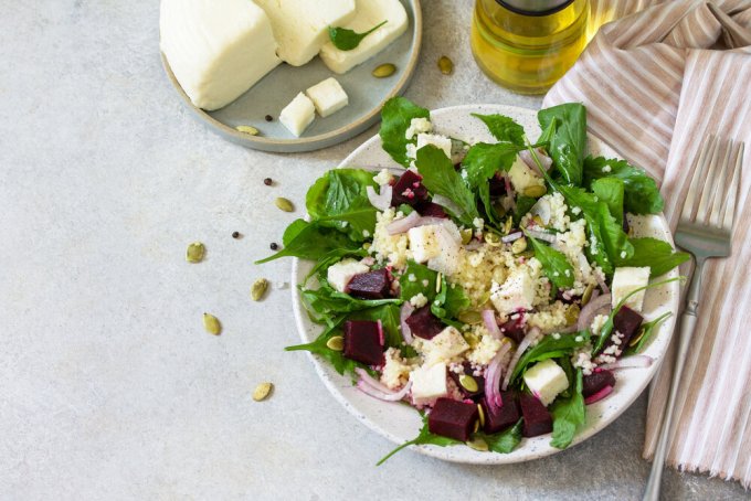 Taboulé de quinoa à la feta