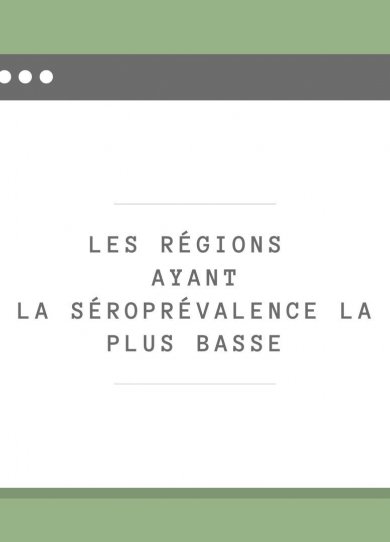 Covid-19 : plus d'un français sur deux a des anticorps