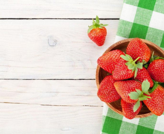 Un sorbet de fraises en 10 minutes