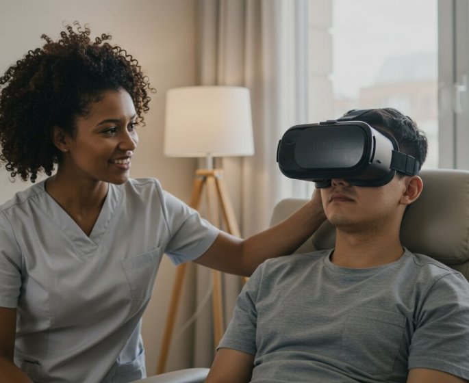 La therapie par la realite virtuelle : quand le numerique soigne l-esprit