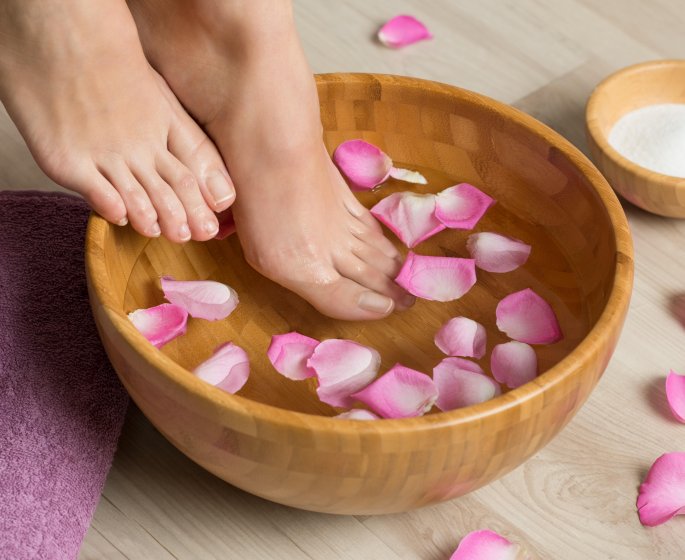 Soins des pieds : special bain de pieds