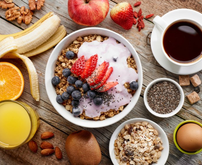 Manger un gros petit dejeuner permettrait de bruler le double de calories