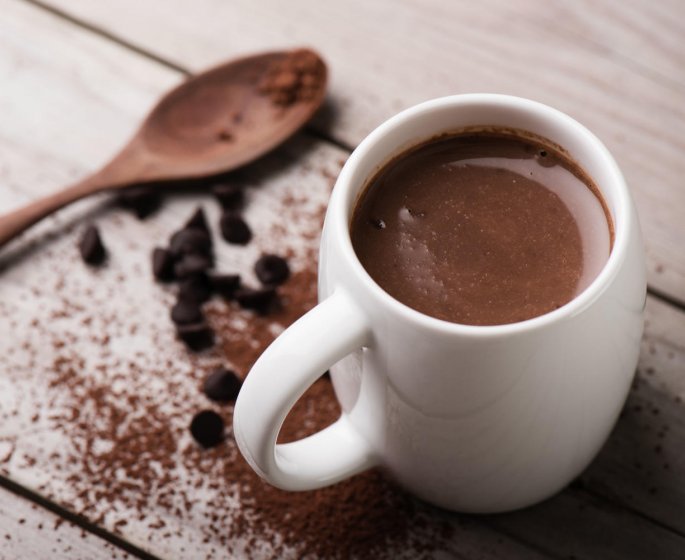 Chocolat chaud a l-eau