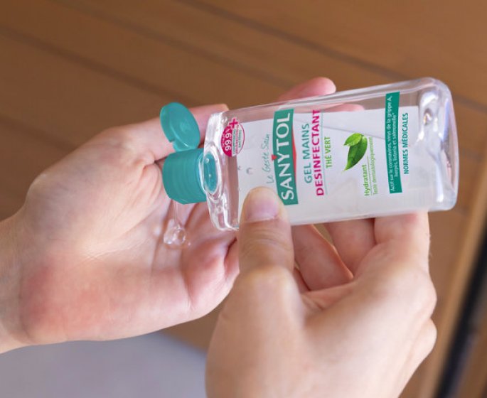 Le gel hydroalcoolique Sanytol : doux pour les mains et efficace contre virus et bacteries