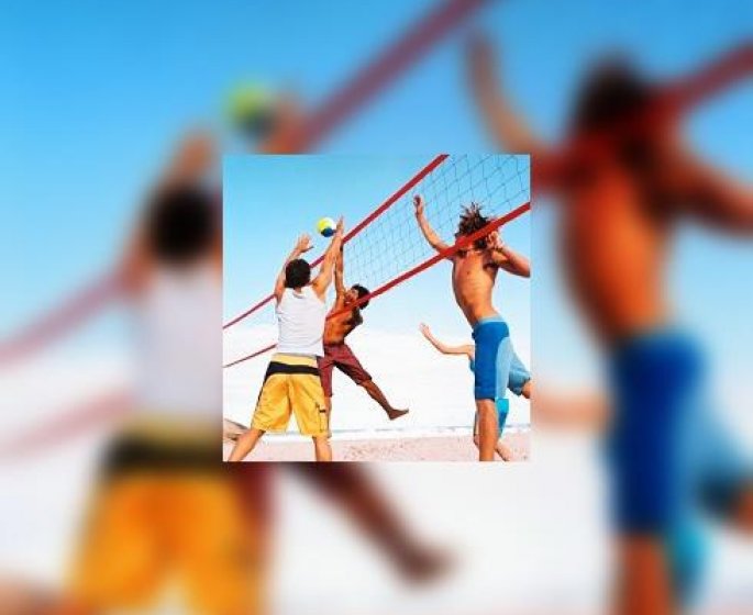 Beach volley, le sport de l-ete