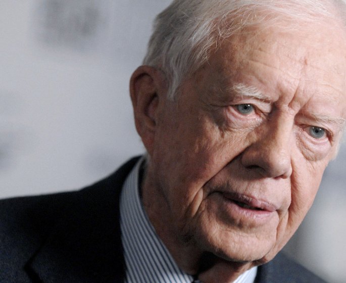 L-ancien president americain Jimmy Carter a nouveau hospitalise
