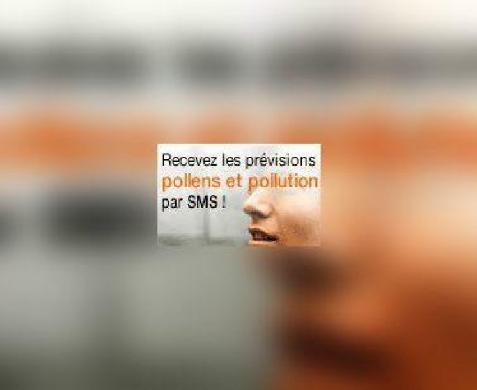 &quot; Info Pollens Pollution &quot; : des SMS au service des allergiques