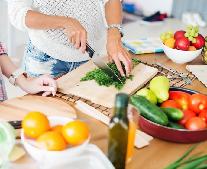 Vous voulez mincir ? Cuisinez !