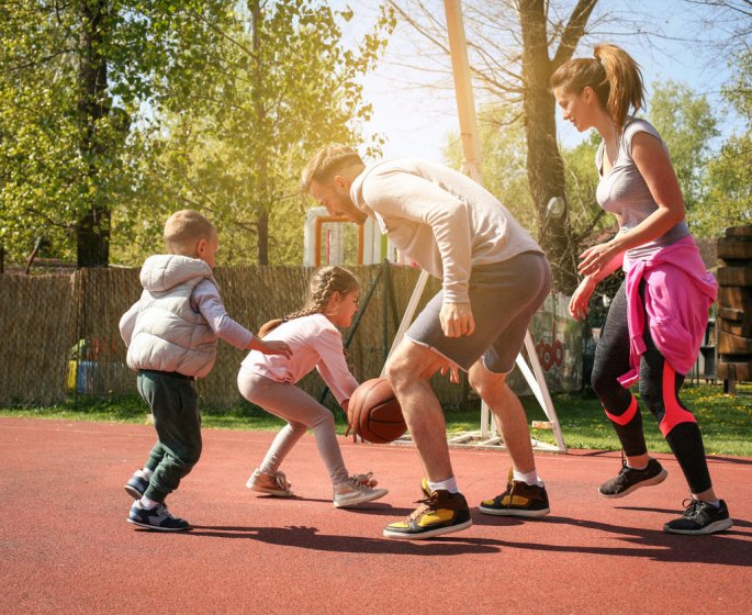 Si trop de poids fait ronfler les enfants, le sport est la double solution