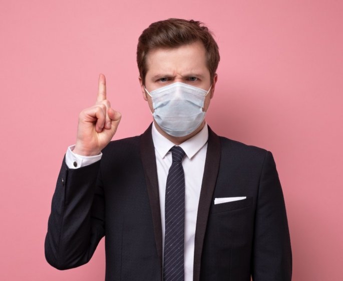 Masque anti COVID : vu comme un “signe de faiblesse”, les hommes rechignent a le porter