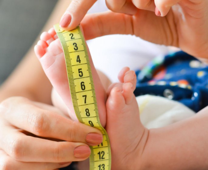 IMC de bebe : les normes de poids et de taille au cours des deux premieres annees