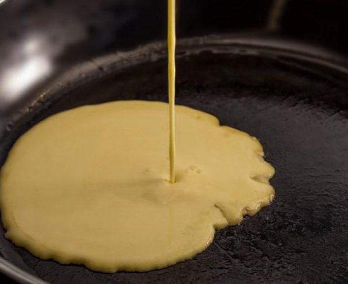 Crepes a la ricotta et aux tomates