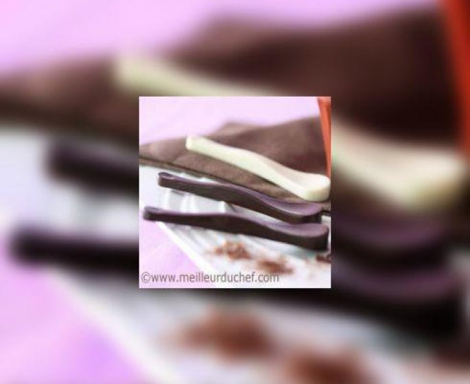 Une cuillere en chocolat ?