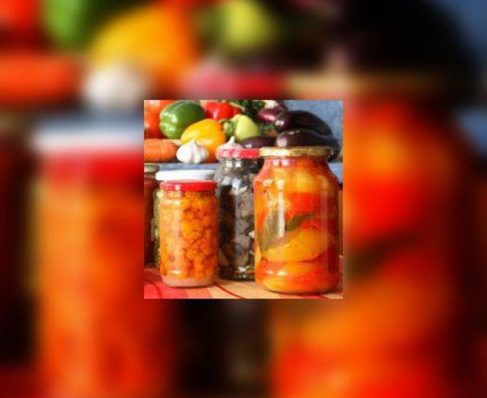 Conserves et bocaux