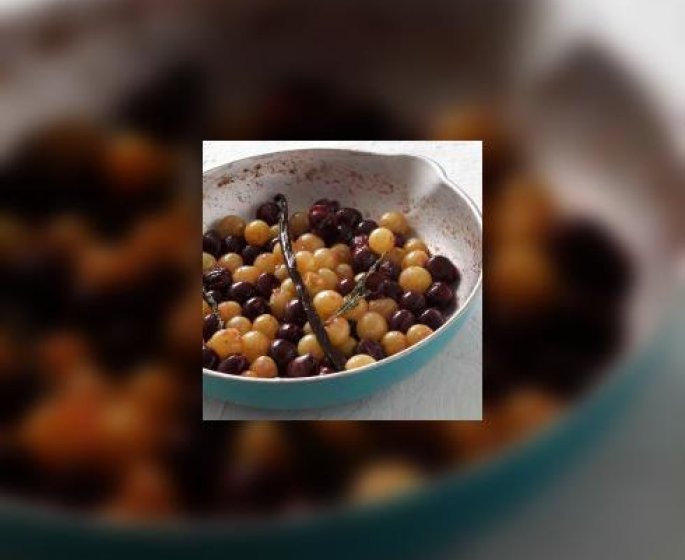Raisins flambes