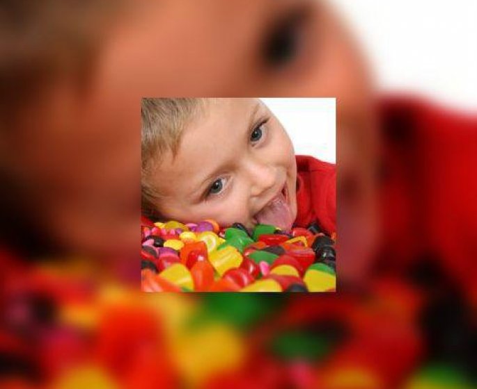 Les sucreries, ca fait grossir les enfants…