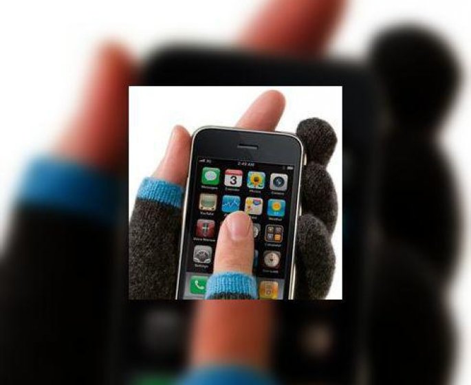 Mimines au chaud en telephonant