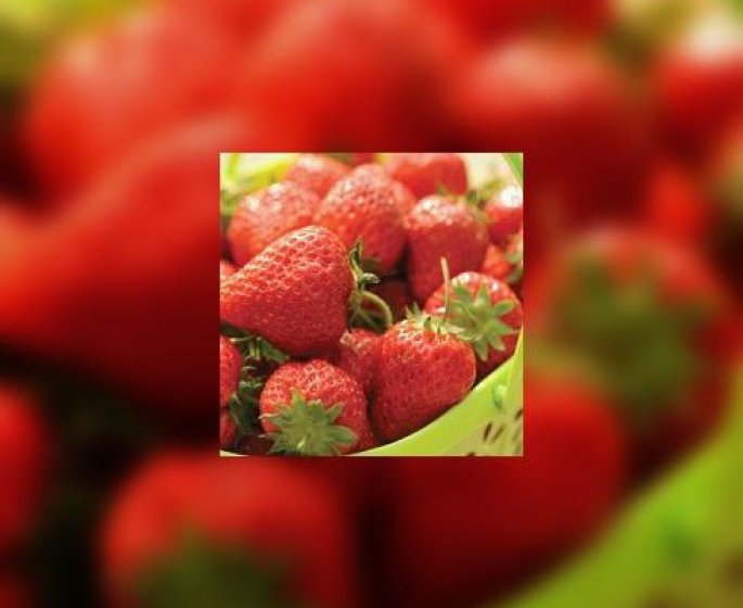Enfin, les fraises sont la !