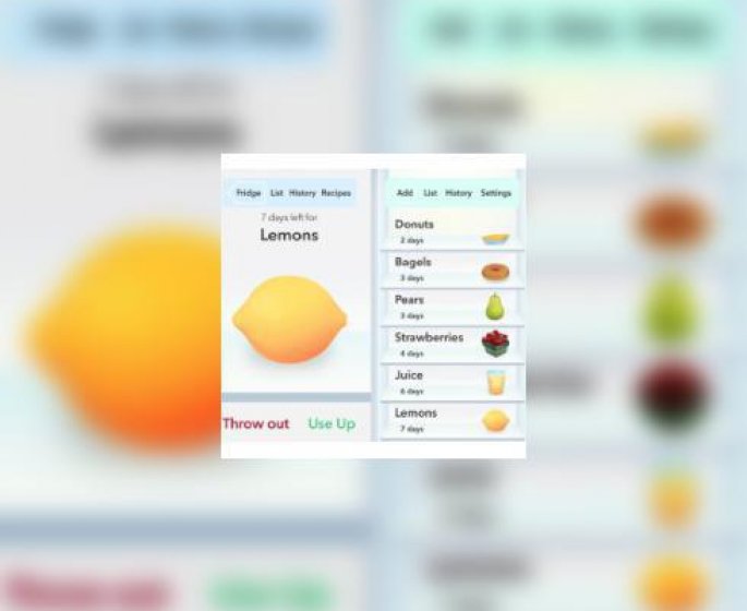 Fridge : une appli pour gerer son frigo