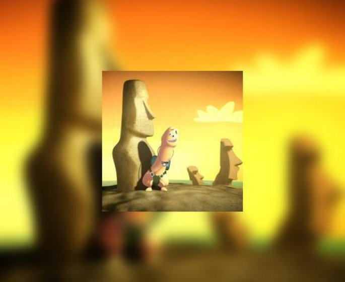 Popol le touriste ou le penis voyageur, une video pro-preservatif !