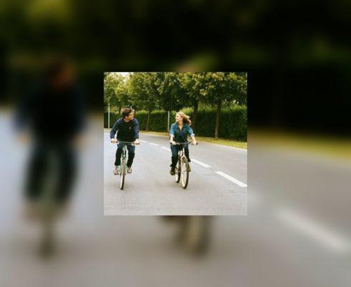 Pour ma sante : jamais sans ma bicyclette !