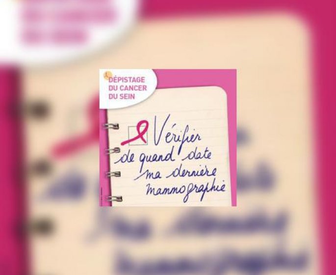 Octobre rose : a quand remonte votre derniere mammographie ?