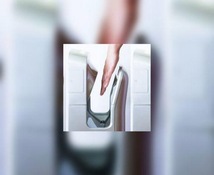 Les nouveaux seche-mains : des propulseurs a bacteries