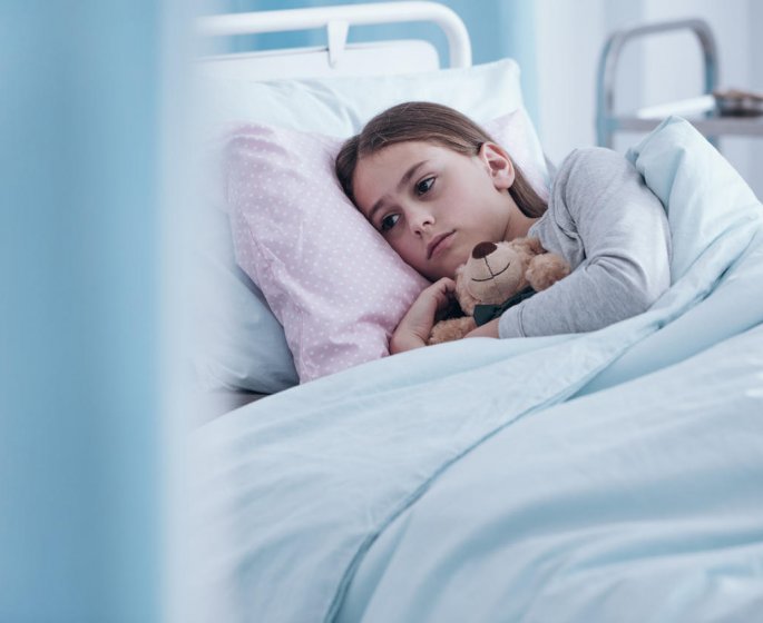 Meningite : une petite fille hospitalisee en urgence pour une forme fulminante