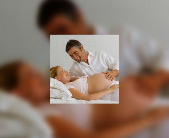 Libido explosive pendant la grossesse pour la moitie des femmes !