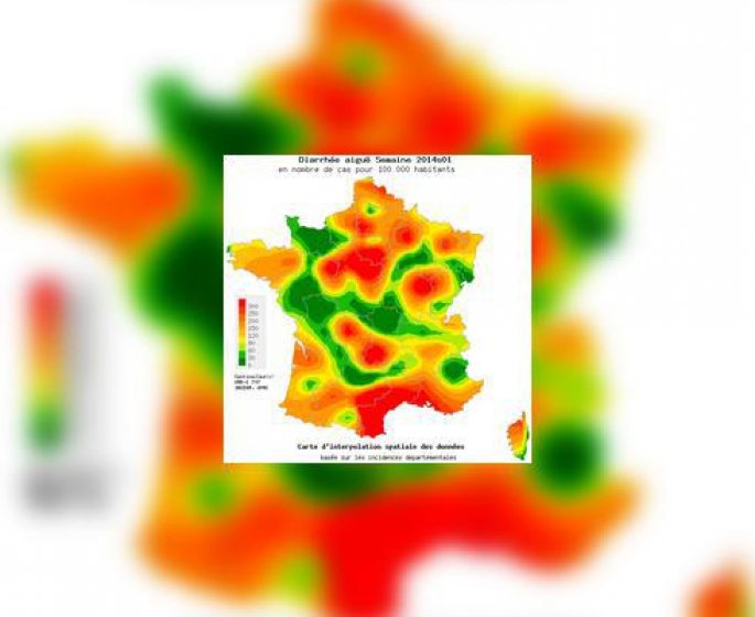 Gastro-enterite : quelles sont les regions touchees par l’epidemie ?