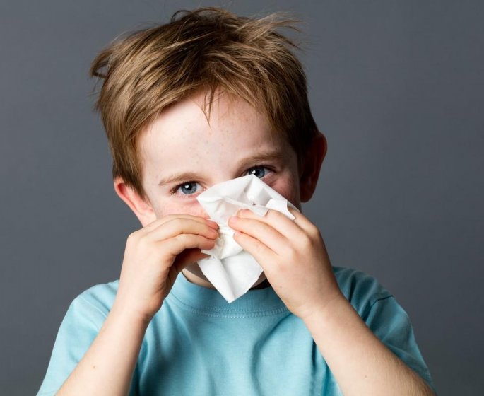 Rhume : evitez les medicaments decongestionnants chez les enfants