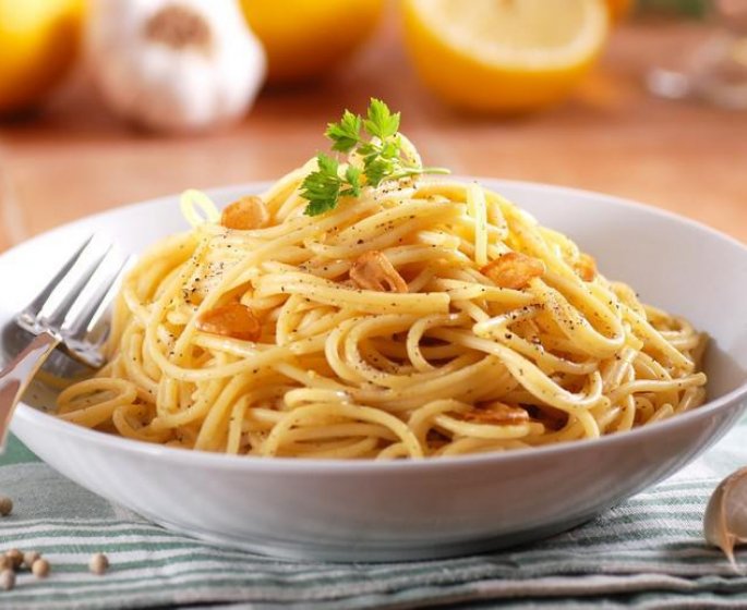 Spaghetti aux praires