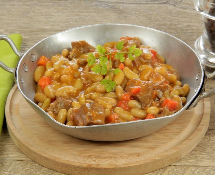 Flageolets aux legumes d-hiver