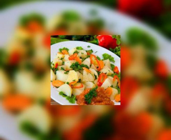 Petits navets et pommes a la cannelle