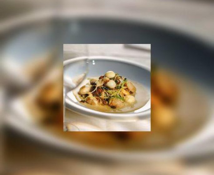 Saint-Jacques au foie gras
