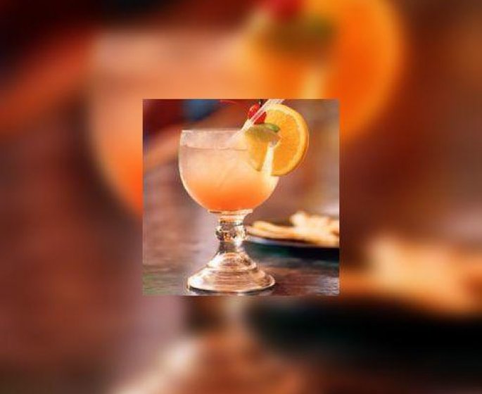 Cocktail orange poire citron vert