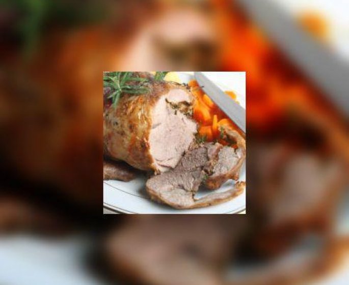 Gigot d-agneau au romarin