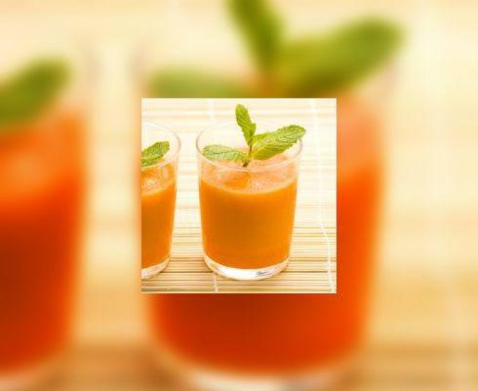 Cocktail orange citron carotte