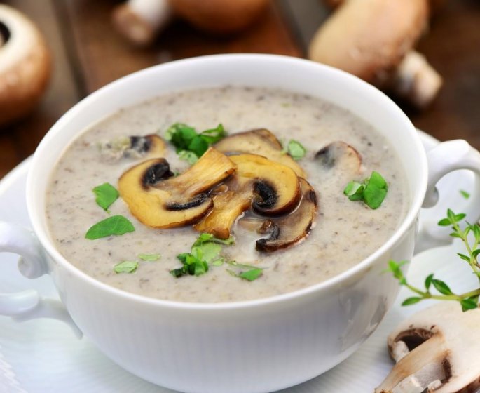 Soupe de cepes