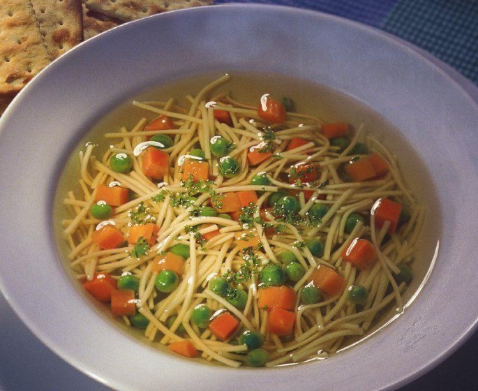 Bouillon aux fleurs