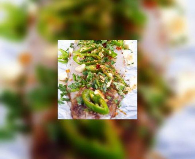 Rougets et legumes en papillote