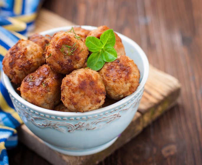 Boulettes de millet aux legumes 