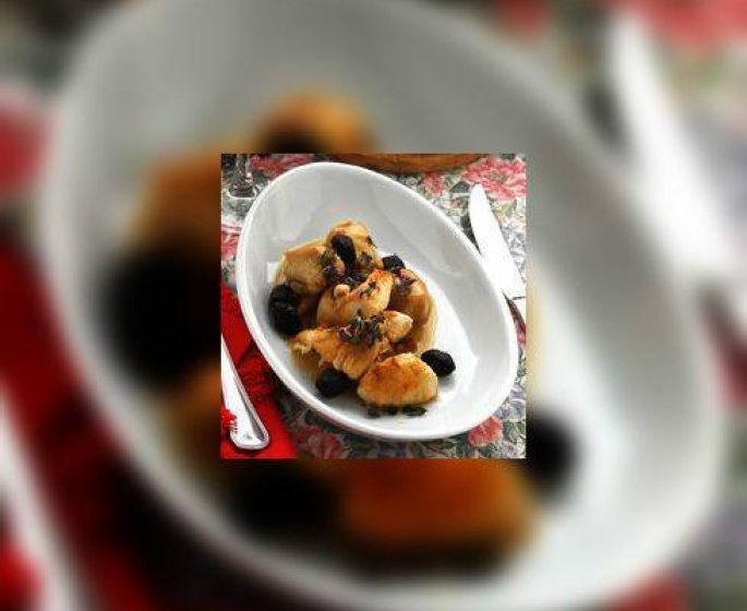 Lapereau en gelee a la pulpe d-olives noires