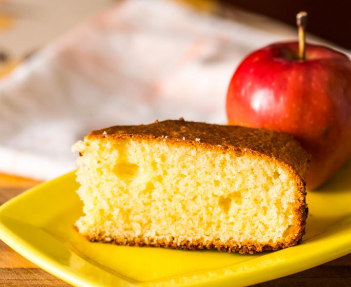 Cake au yaourt et a la pomme