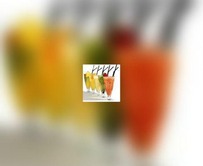 Cocktails de fruits vitamines anti-rhume