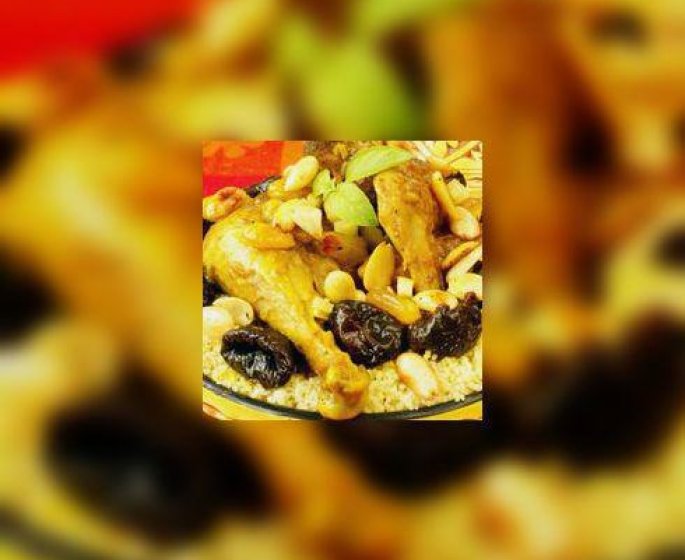 Cuisses de poulet aux pruneaux et aux legumes